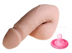 Малый мягкий фаллос для ношения Fleshtone Limpy Small