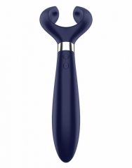 Универсальный вибромассажер для двоих с вращающейся головкой Satisfyer Endless Fun (3 мотора, 10 режимов)