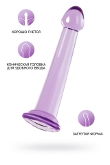 Небольшой гибкий стимулятор на присоске Jelly Dildo S
