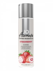 Возбуждающее массажное масло Aromatix Massage Oil с ароматом клубники (120 мл)
